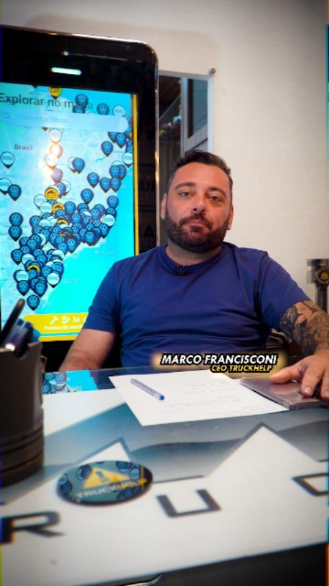 Equipe TruckHelp e mapa de atuação